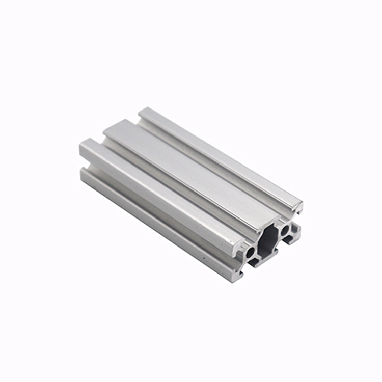 6063-T5 Aluminium Alloy Silver Industrial Aluminum Profile for 3D Printers 50-6000mm Length